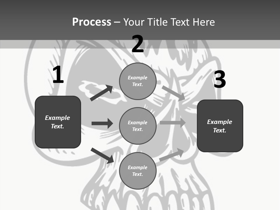 Fantasy Bones Corpse PowerPoint Template