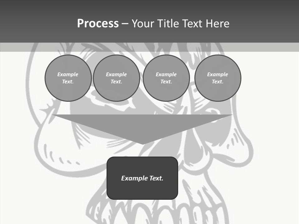 Fantasy Bones Corpse PowerPoint Template