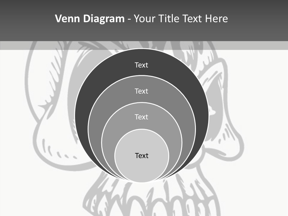 Fantasy Bones Corpse PowerPoint Template