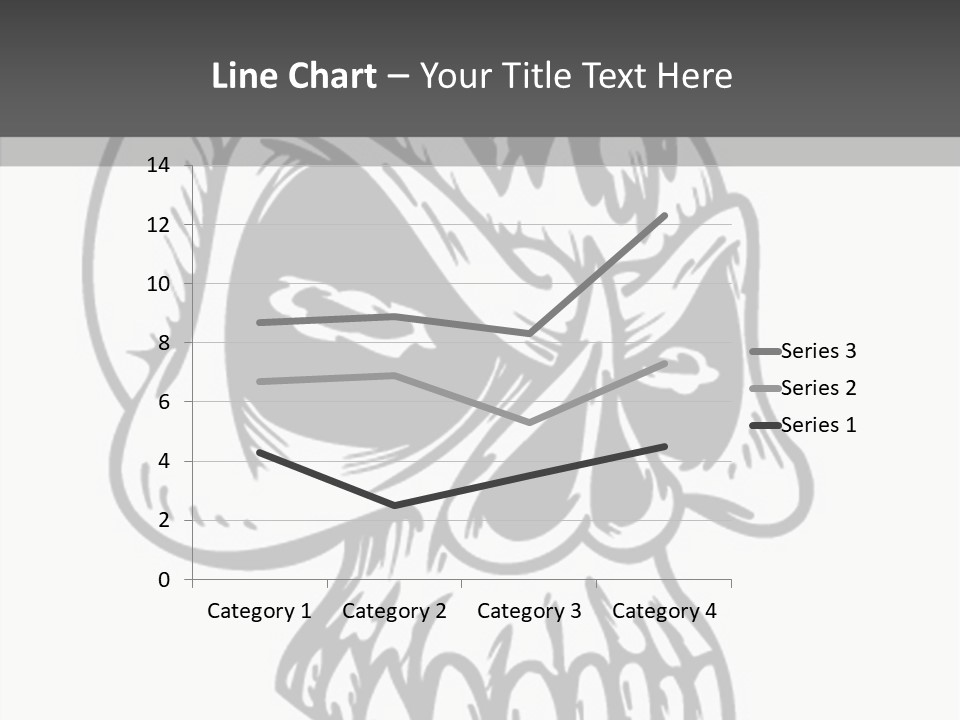 Fantasy Bones Corpse PowerPoint Template