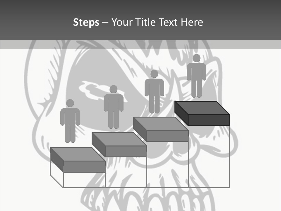Fantasy Bones Corpse PowerPoint Template