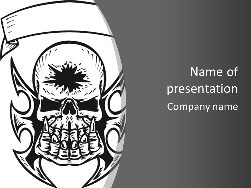 Design Corpse Tshirt PowerPoint Template