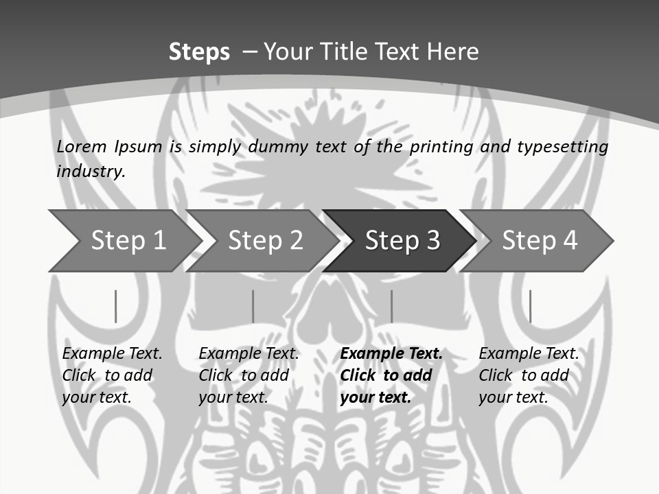 Design Corpse Tshirt PowerPoint Template