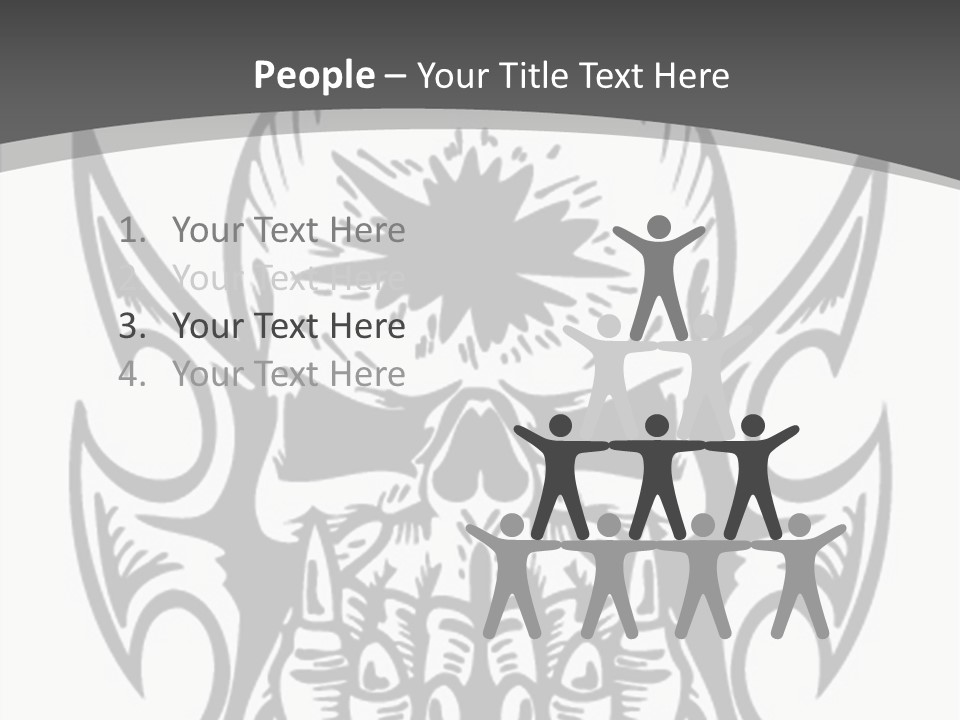 Design Corpse Tshirt PowerPoint Template