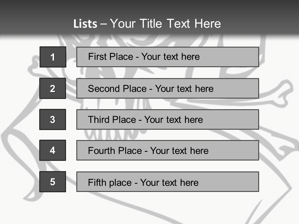 Screenprinting Template Death PowerPoint Template
