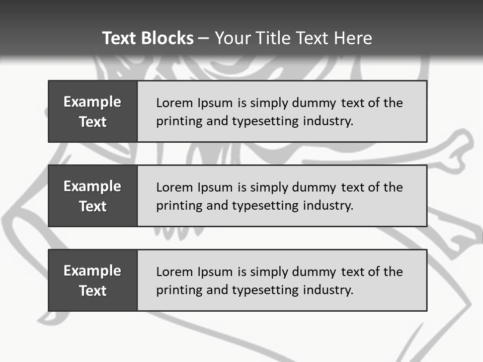 Screenprinting Template Death PowerPoint Template