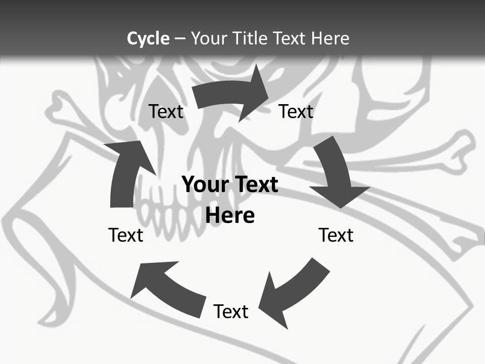 Screenprinting Template Death PowerPoint Template