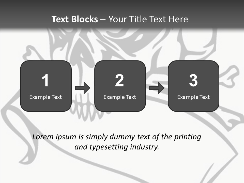 Screenprinting Template Death PowerPoint Template