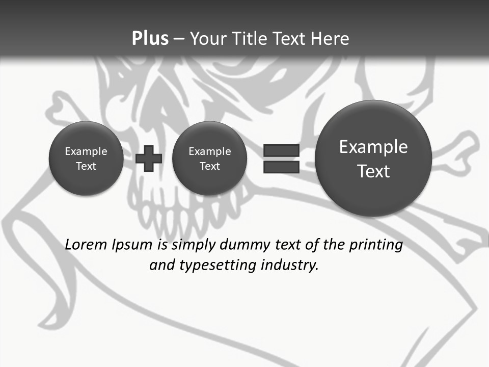 Screenprinting Template Death PowerPoint Template