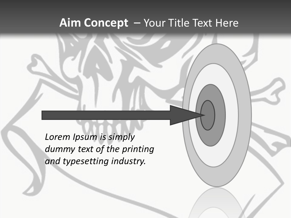 Screenprinting Template Death PowerPoint Template