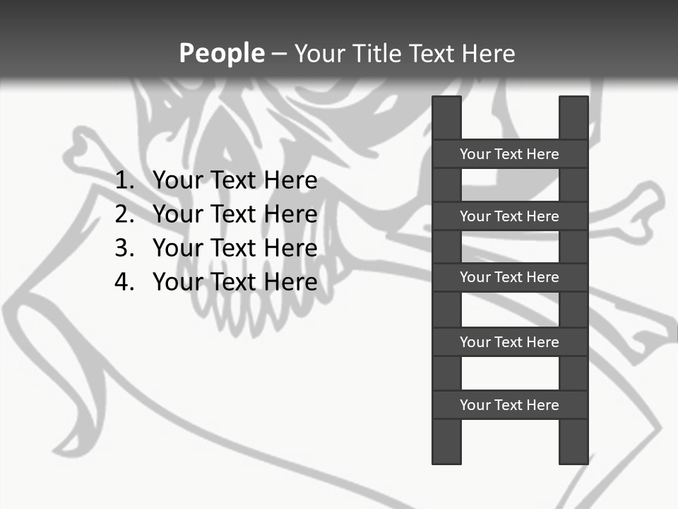 Screenprinting Template Death PowerPoint Template