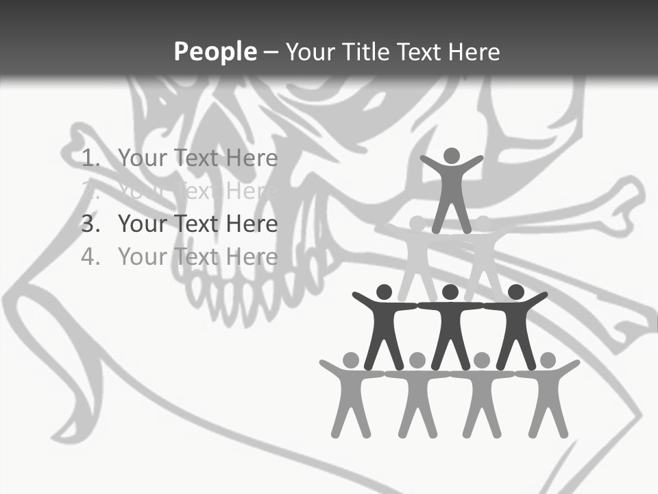 Screenprinting Template Death PowerPoint Template