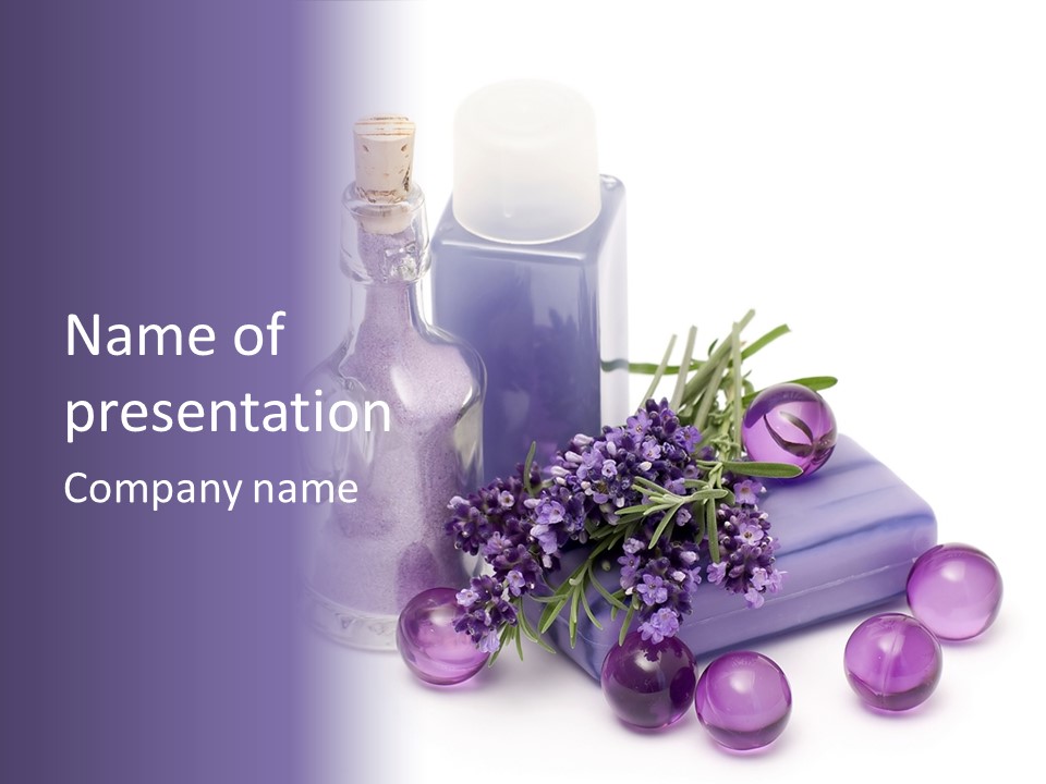 Aromatherapy Personal Luxury PowerPoint Template