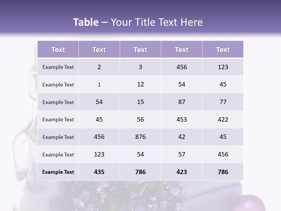 Aromatherapy Personal Luxury PowerPoint Template
