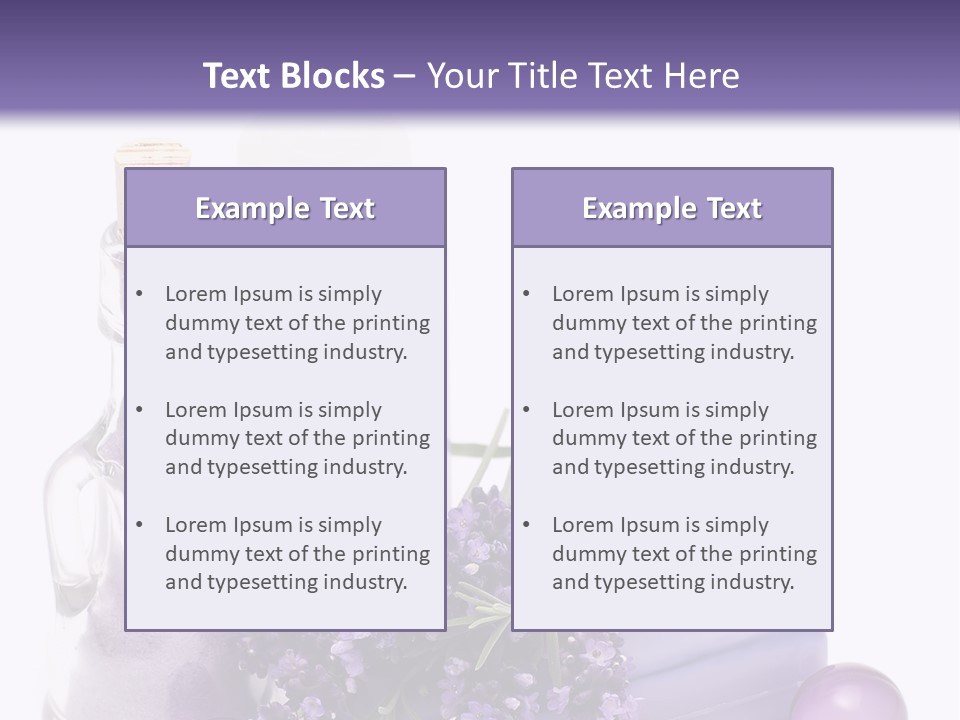 Aromatherapy Personal Luxury PowerPoint Template