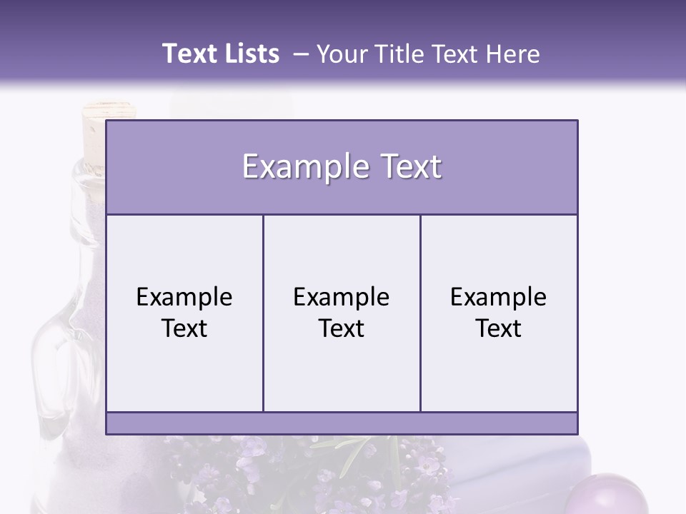 Aromatherapy Personal Luxury PowerPoint Template
