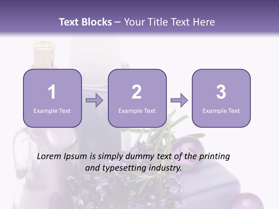 Aromatherapy Personal Luxury PowerPoint Template