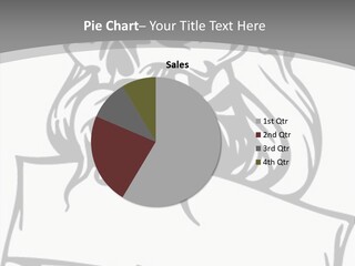 Knight Corpse Symbol PowerPoint Template