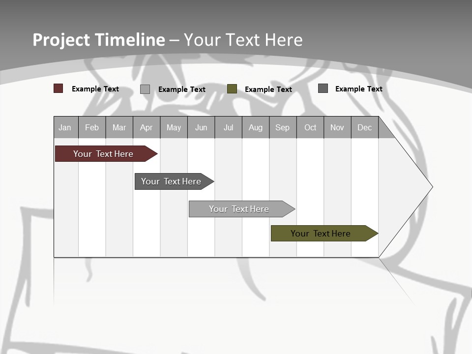 Knight Corpse Symbol PowerPoint Template