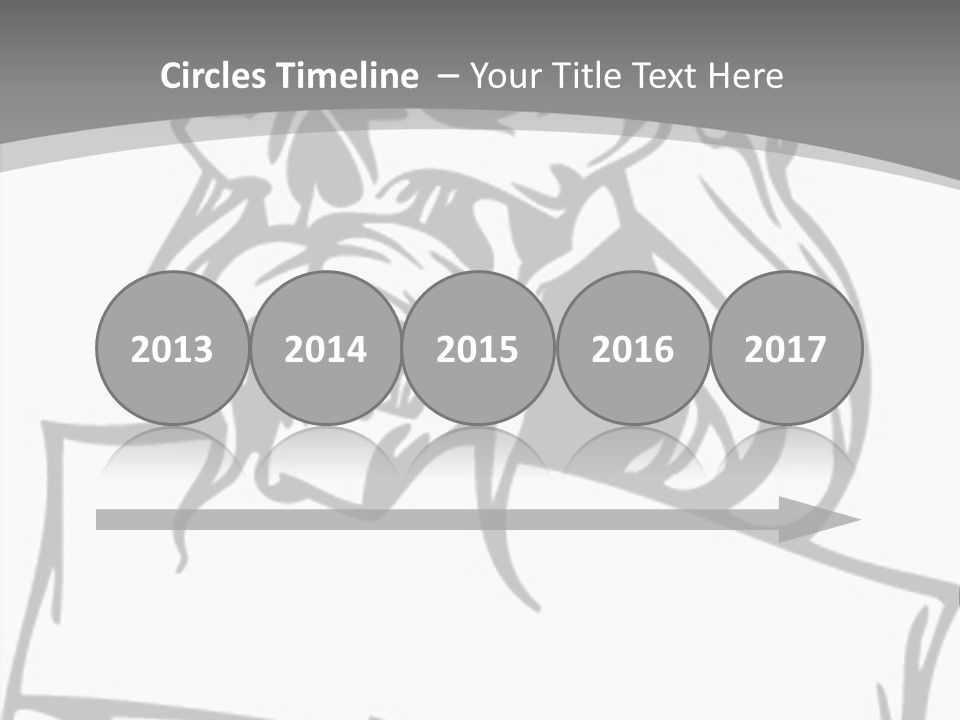 Knight Corpse Symbol PowerPoint Template