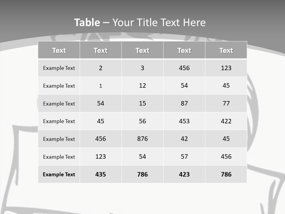 Knight Corpse Symbol PowerPoint Template