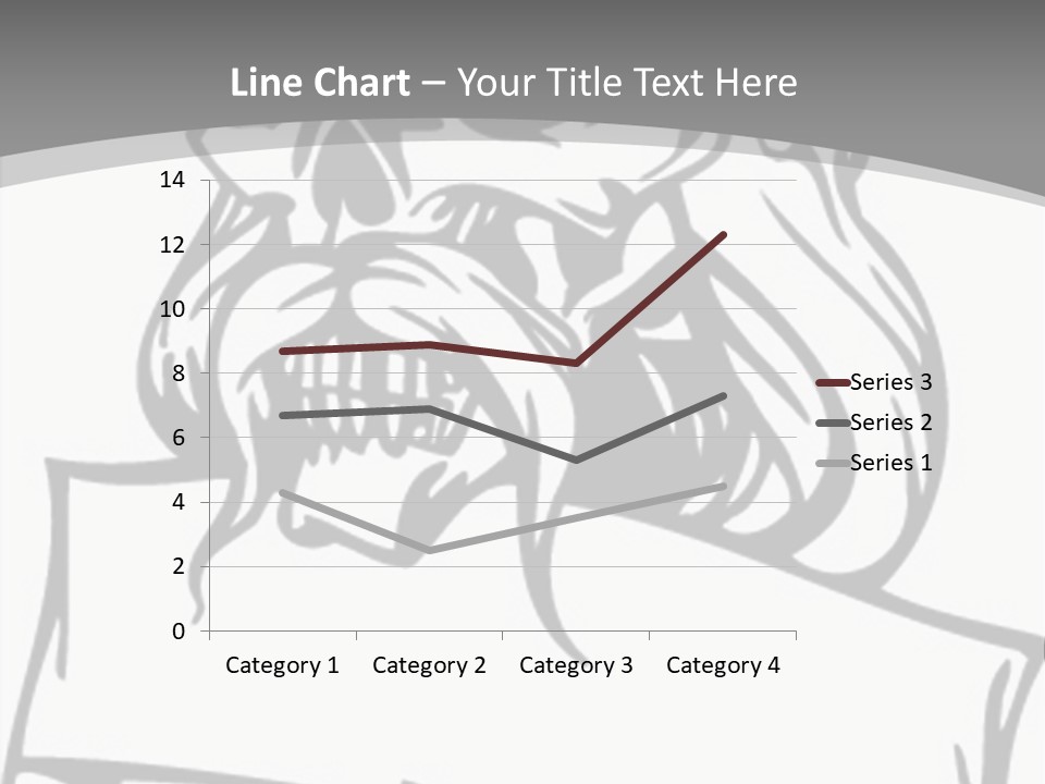 Knight Corpse Symbol PowerPoint Template