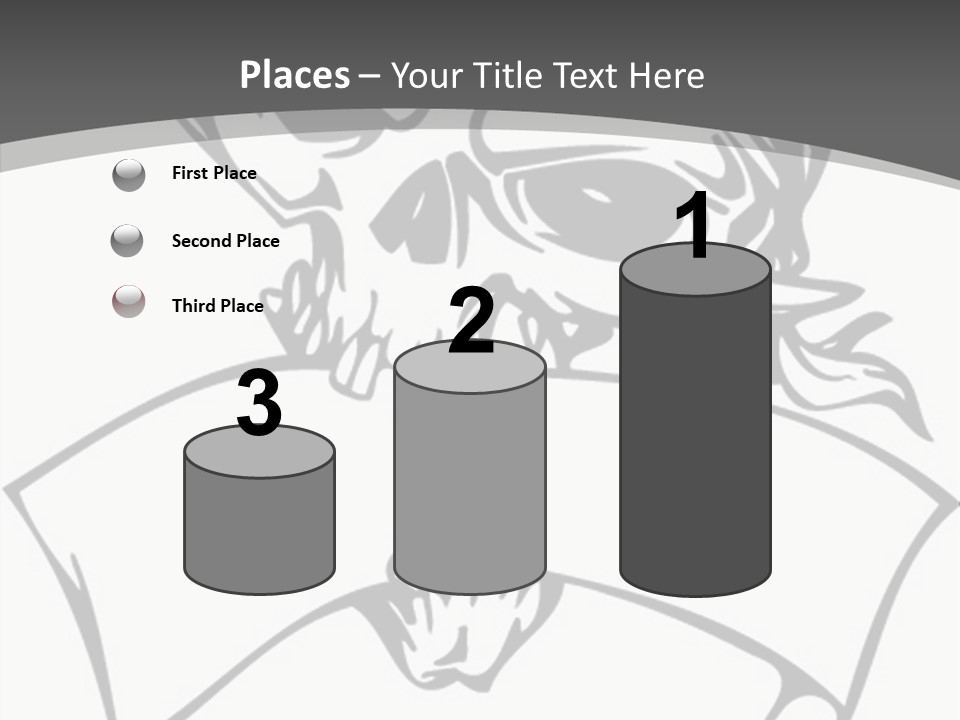 Screenprinting Danger Pirate PowerPoint Template