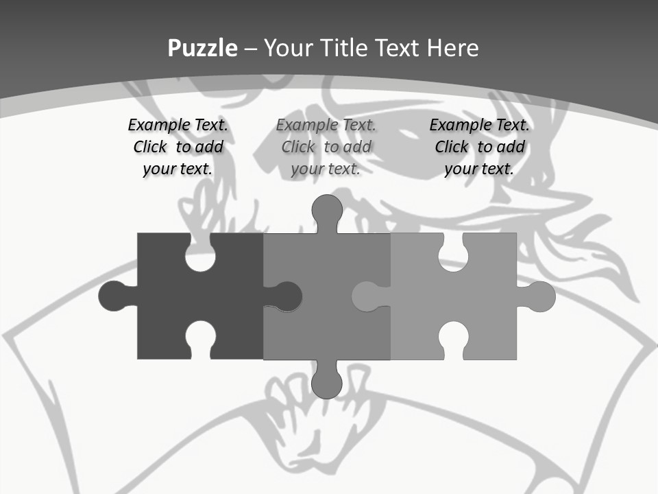 Screenprinting Danger Pirate PowerPoint Template