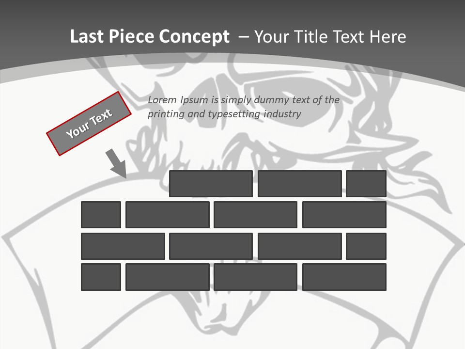 Screenprinting Danger Pirate PowerPoint Template