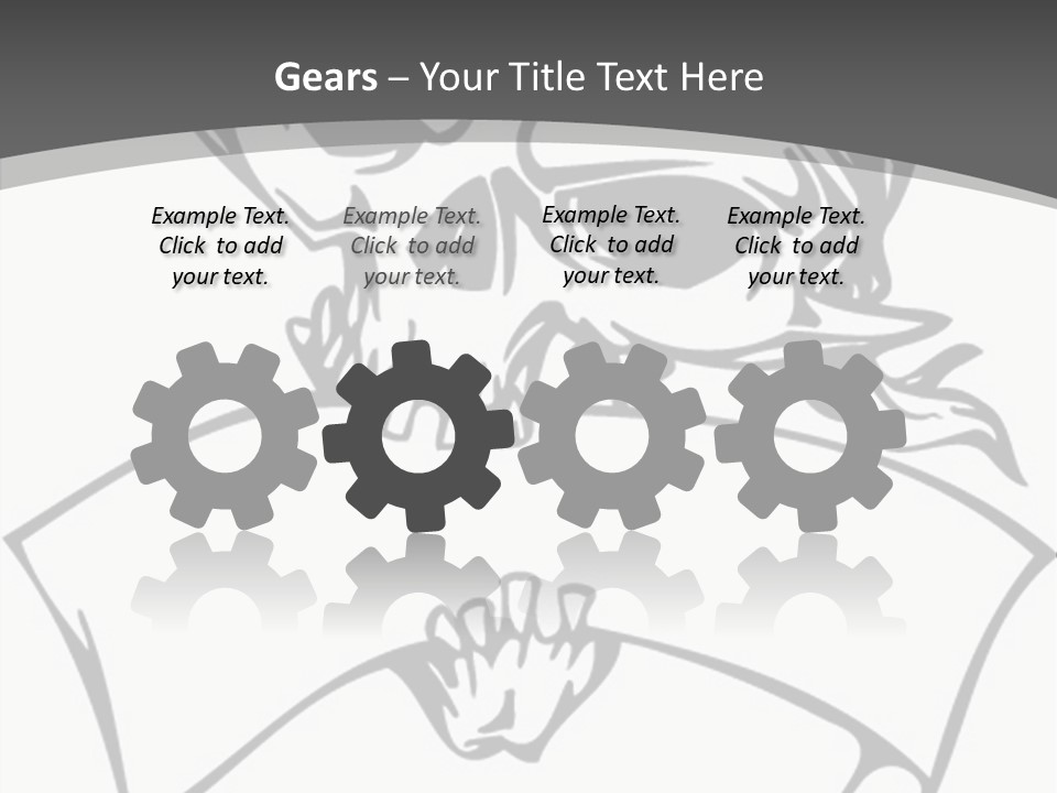 Screenprinting Danger Pirate PowerPoint Template