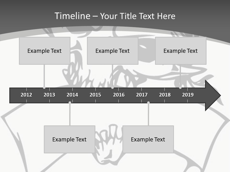 Screenprinting Danger Pirate PowerPoint Template