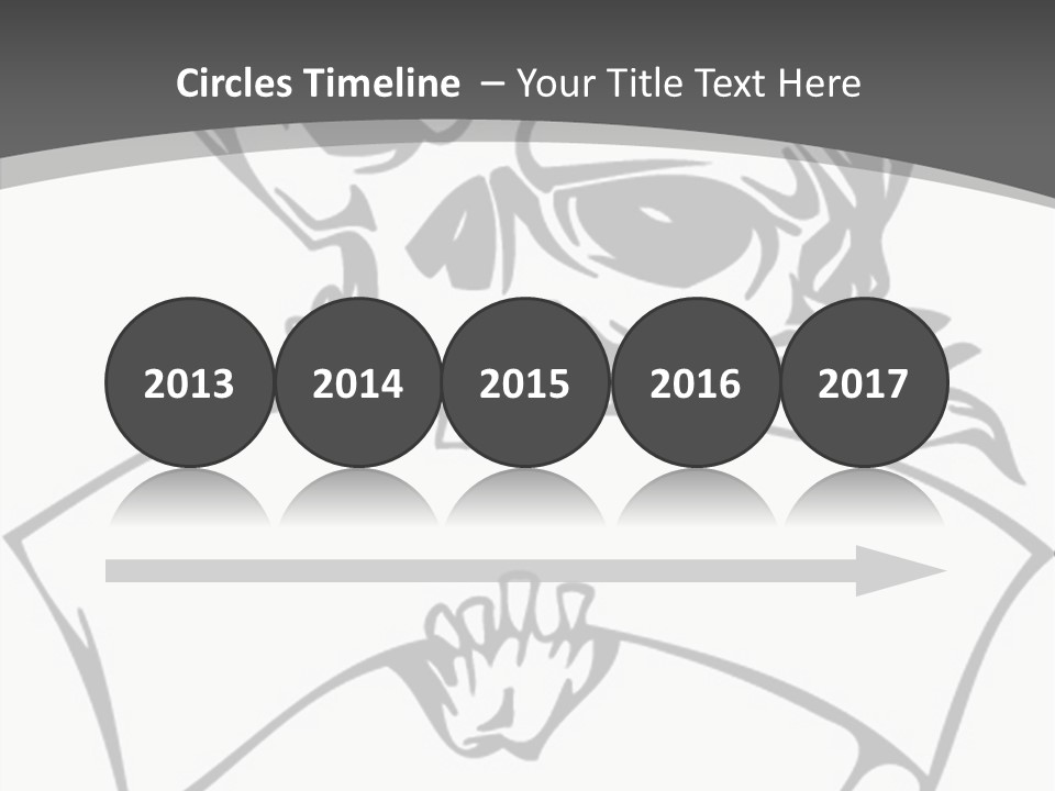 Screenprinting Danger Pirate PowerPoint Template