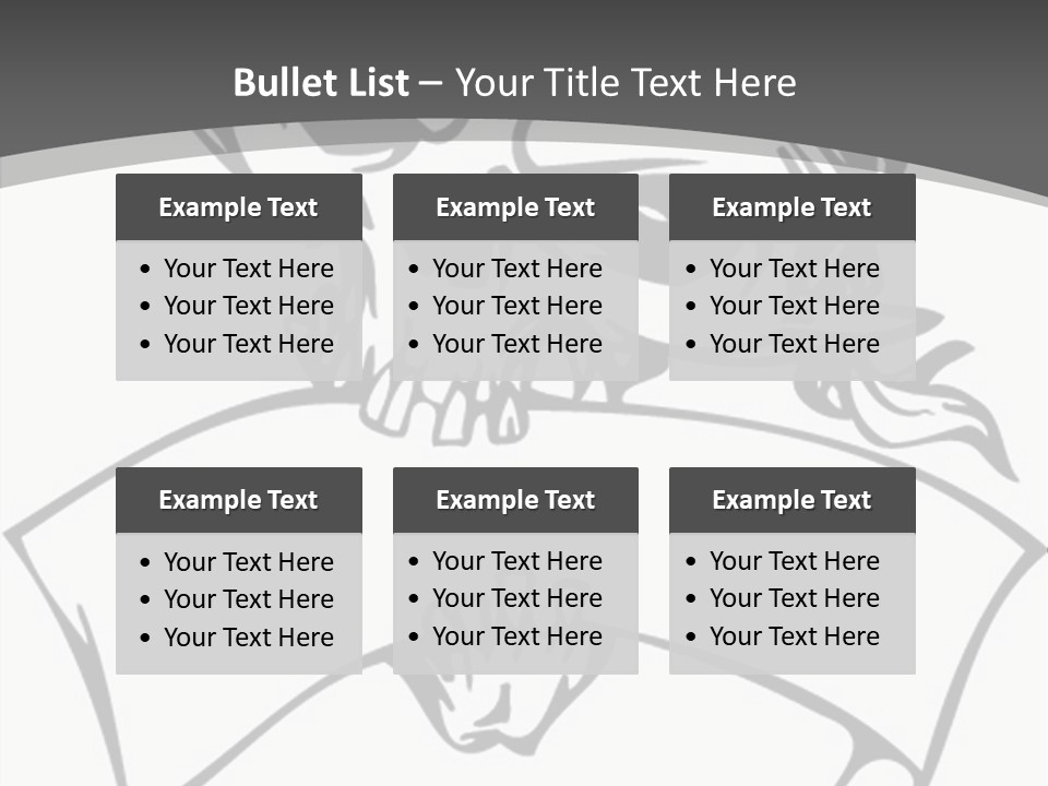 Screenprinting Danger Pirate PowerPoint Template