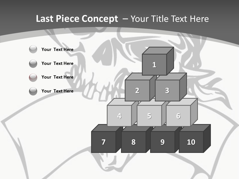 Screenprinting Danger Pirate PowerPoint Template