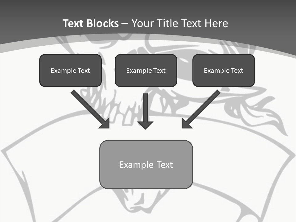 Screenprinting Danger Pirate PowerPoint Template