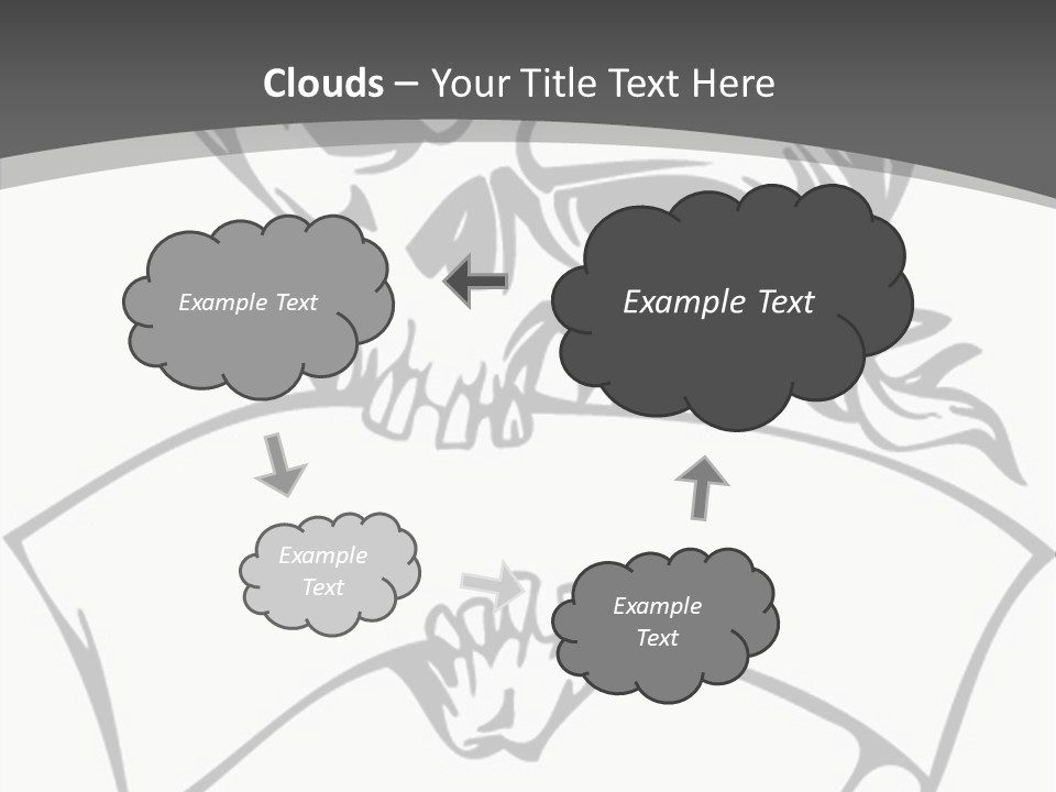 Screenprinting Danger Pirate PowerPoint Template