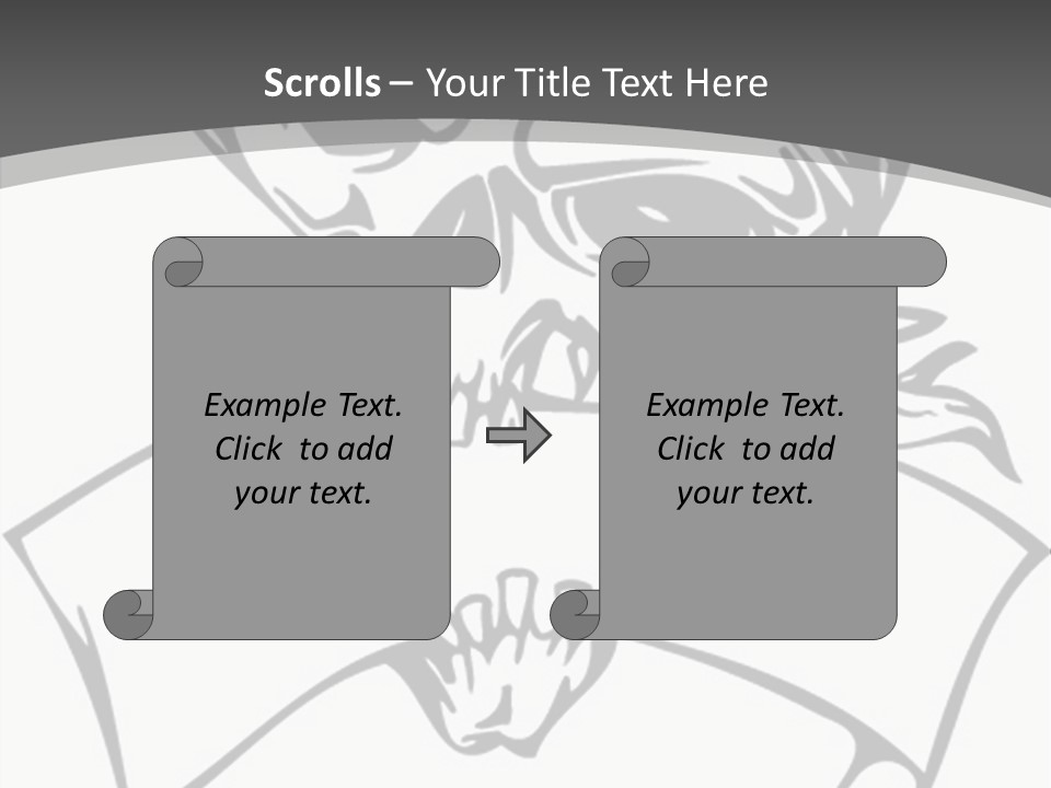 Screenprinting Danger Pirate PowerPoint Template