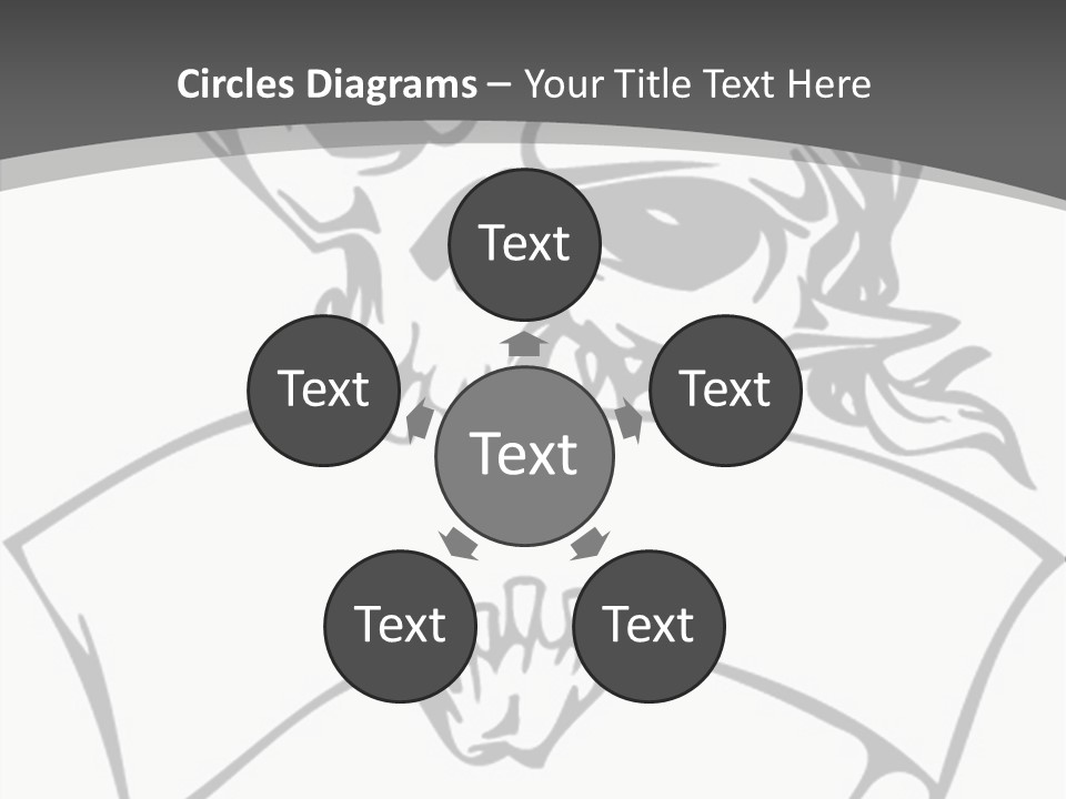 Screenprinting Danger Pirate PowerPoint Template