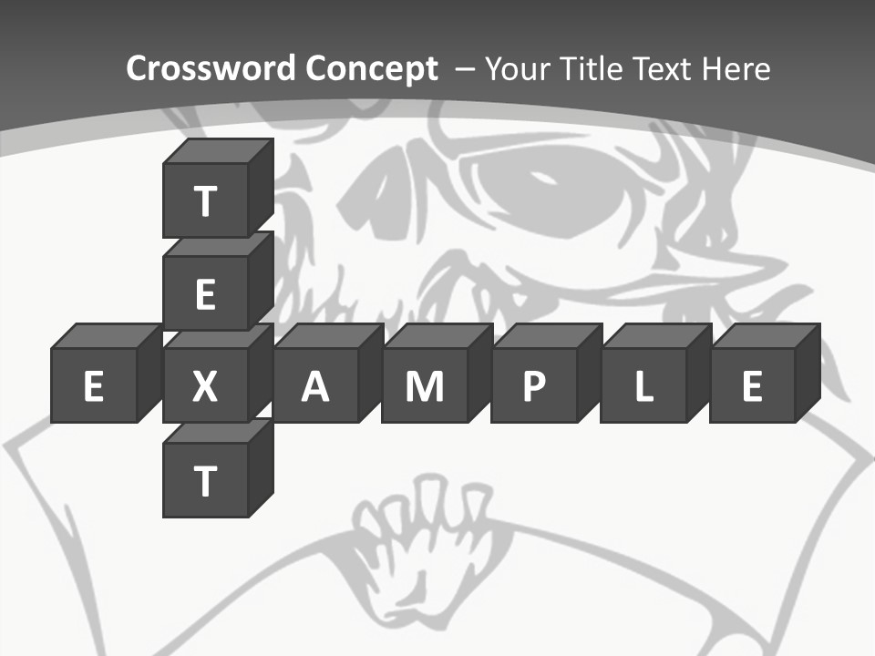 Screenprinting Danger Pirate PowerPoint Template