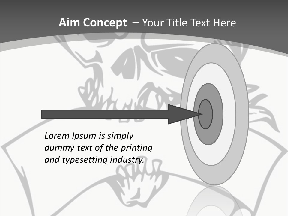 Screenprinting Danger Pirate PowerPoint Template