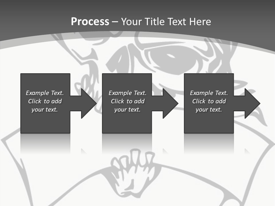 Screenprinting Danger Pirate PowerPoint Template
