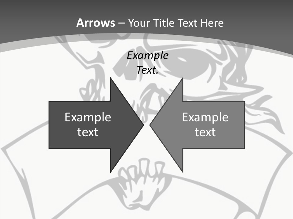 Screenprinting Danger Pirate PowerPoint Template