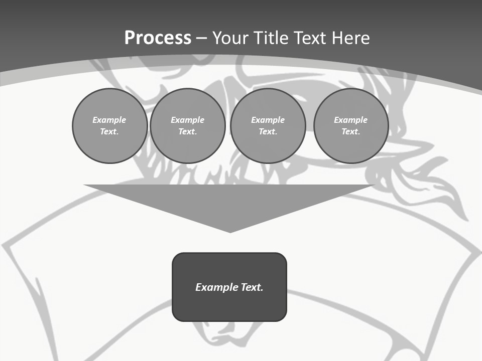 Screenprinting Danger Pirate PowerPoint Template