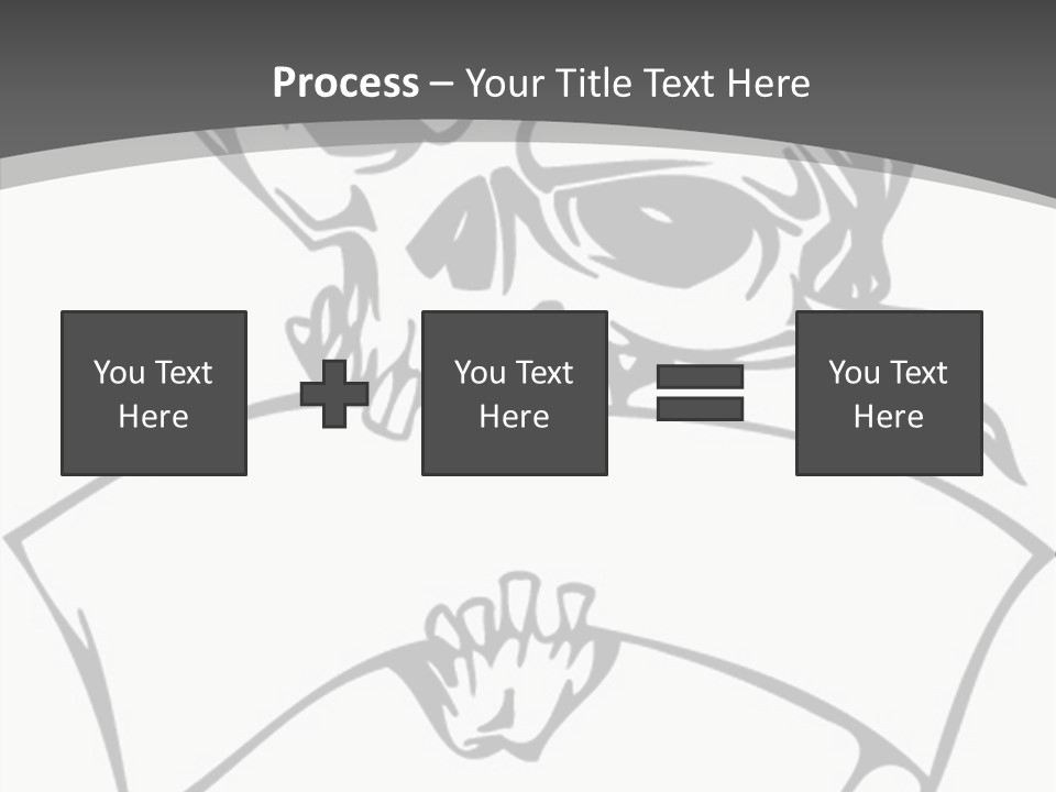 Screenprinting Danger Pirate PowerPoint Template