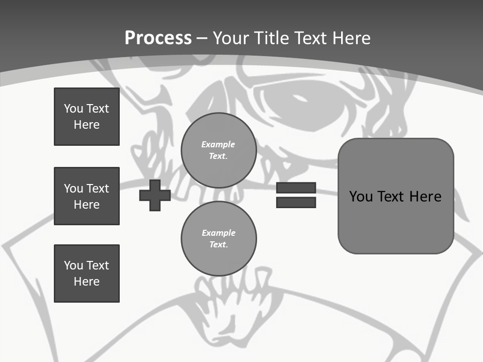 Screenprinting Danger Pirate PowerPoint Template