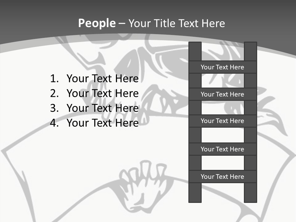 Screenprinting Danger Pirate PowerPoint Template
