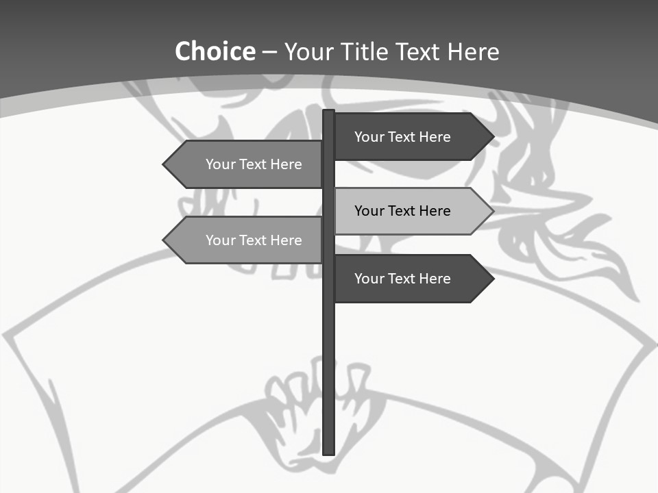 Screenprinting Danger Pirate PowerPoint Template
