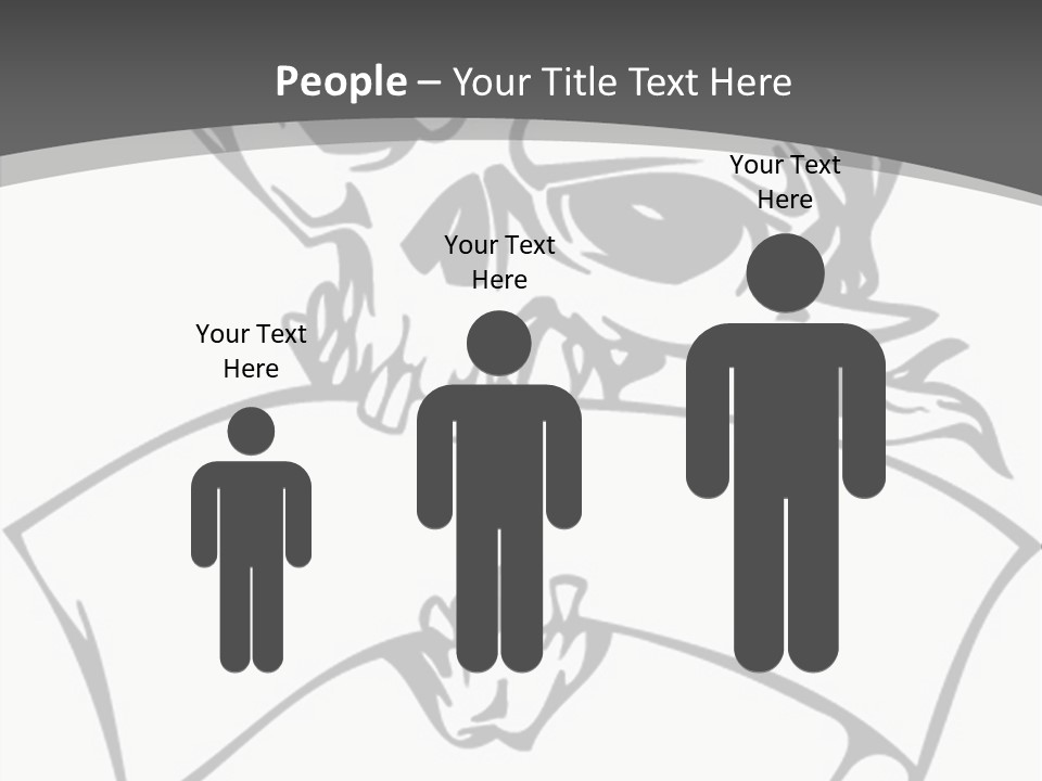 Screenprinting Danger Pirate PowerPoint Template