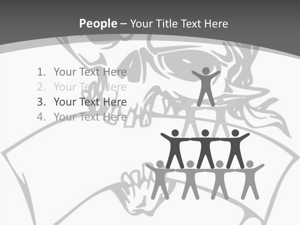 Screenprinting Danger Pirate PowerPoint Template