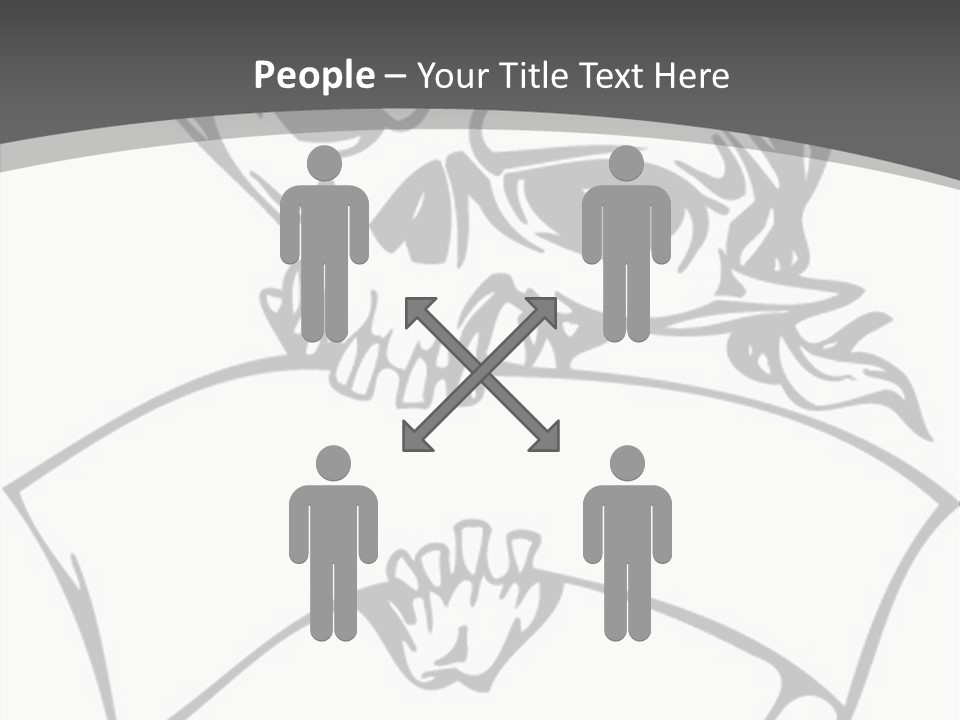 Screenprinting Danger Pirate PowerPoint Template